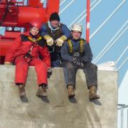 working at height on cranes